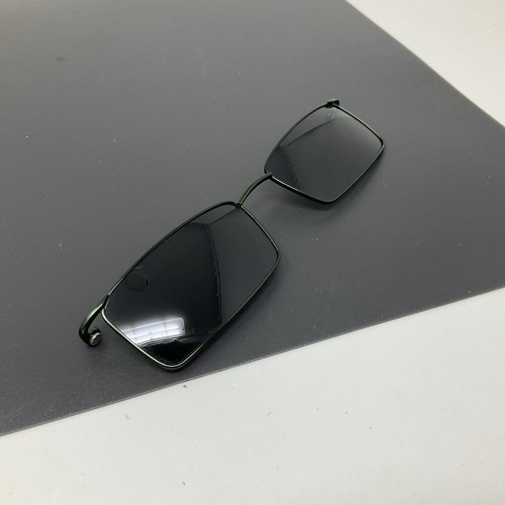 EASYCLIP O 1058 20 Eyeglasses Polarized Clip on Sunglasses Only Green